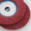 100X16MM abrasive cloth flap disc  60 grit ceramic flap wheel factory