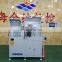 Jinan Hisena cnc high efficiency aluminum corner cleat cutting saw machine for window door manufacturing