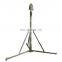 guyed tower triangle military camera telescopic antenna mast 18m