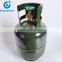 Steel 10KG LPG Cylinder Paraguay Market Portable Propane Gas Bottle