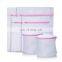 Set of 5 Mesh Laundry Bags-1 large, 2 medium & 2 small for Laundry,Blouse, Hosiery, Stocking, Underwear, Bra and Lingerie Travel