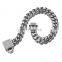 14mm new stainless steel encrypted chain lock dog chain pet dog collar