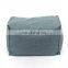 Customized Luxury Pouffe Lazy Sofa Indoor Bedroom Furniture Comfortable Bean Bag Foot Rest Stool