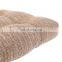Wholesale Waterproof Reversible Custom Size PP Straw Chair Cushion Chair Pad Set of 2 for Outdoor