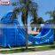 Amazing Suring half moon huge adult inflatable slide for sale