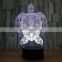 Turtle 3D Illusion Touch LED Night Light 7 Color Changing Acrylic Decor Gift USB Table Lamp