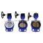 Worm Gear Operate Ductile Iron DN200 DN400 Rubber Lining Butterfly Valve For Water