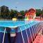 Wholesale Movable Rectangular Steel Metal Frame Swimming Pool Above Ground Metal Frame Pool