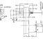 MBI-38F500 10-500rpm 3-12v spur gear dc motor for Padlocks and smart home use