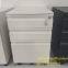 Gooseneck Handle Mobile steel pedestal with Three Drawers Letter/Legal File Size Use