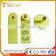 Eco-friendly EM4305 LF Rfid ear tag animal tags for sheep / cattle / goat / cow / pig animal management