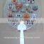 custom plastic hand fan&small hand fans with lower price