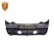 Auto Accessories Car Carbon Rear Bumper With Exhaust Tail Pipe For Masera-Ti GT Modify MC Style