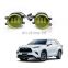 Accessories Auto Body Parts LED Daytime Running Light Daylight Fog Lamp Turn Yellow Signal DRL Lighting For Toyota Highlander