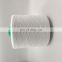 Supplier Poly Poly Core Spun Thread Raw White Sewing Thread For Garments