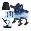Ab Roller Wheel 6-In-1 Ab Roller Kit Multifunctional Abdominal Wheel Fitness Trainer Wheel  With Jump Rope And Push Up Stand