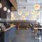 Tonghua 2021 Acrylic Material Moon E26 E27 Lamp Holder LED Light Hotel Coffee Library Decorative Modern Lighting Pendant Lamp