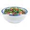 Custom turkish disposable white enamel metal cereal fruit soup bowl with handles