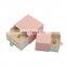 Make ManuHot Sale  quality custom Pink Color pendant jewelry gift box