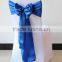 Satin sash belt for wedding chair