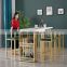 Space saving home furniture modern kitchen room breakfast dining table bar table furniture set