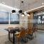 Home Hotel Office Metal Round Pendant Light Black White Drum Ceiling Hanging Lamp Modern Simple Interior Bedroom Chandelier