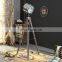 Nautical Study Room Decor Vintage Spot Light Lamp Floor Brown Tripod Stand Tripod Floor Lamp Living Room & Bedroom Lamp