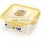 Hot Selling airtight Square Plastic Microwave Food Storage container Lunch Box