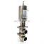 High Quality Sanitary Weld Intelligent Pneumatic 3 Way Stop Reversing Valve