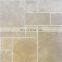 New Model Good Quality Golden Noche Travertine French Pattern Set cut to size Made in Turkey Factory Cem-FPT-04