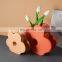 decor new design shape ceramic deco small mini table modern nordic flower vase