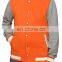 Wholesale price custom design Sheep wool Jacket Unisex Varsity Jacket
