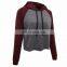 American Top Quality Apparel Cropped Fleece Hoodie crop top hoodies women