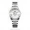 Fashion couple watch luxury brand Skmei 9058 stainless steel japan movt 50m waterproof business men quartz watch