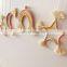 Mini Sky Macrame Wall Hanging Car Charm Beautiful Animal Rainbow Nursery Decor , Baby Room Decor Manufacturer