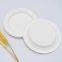 Disposable plate, degradable thickened paper plate, eco-friendly tableware, birthday cake plate, heatable pulp dinner plate, picnic plate