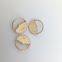 2023 wholesale OEKO-TEX 23mm  gold metal Hand Sewing Button for Clothes