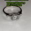 Carat Diamond Ring  engagement ring  Accept customization three stone diamond ring