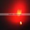 3mm diffused Red round Led lamp 625nm