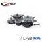 Good Quality tempered glass cooking pot cookware set