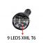 YT-1889 XML 9 LED 12000-Lumen LED Flashlight