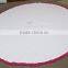 cotton table runners round table cloths round beach towel