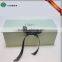 custom folding shoe box with black ribbon for Baby shoes