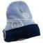 Classical style fold jacquard winter cap