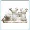 Unpainted santa mold bisque ceramics wholesale