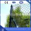 Chain Link Fence Coated Border Green Wire Mesh Economic Garden Fence For Garden Cheap
