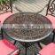 All Weather Bronze Black White Elizabeth European Style Heavy Duty Cast Aluminum Outdoor Garden Furniture                        
                                                Quality Choice