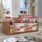 China High Quality Wicker Rattan Sofa Bed 150cm
