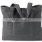 Authentic pigment large canvas tote bag