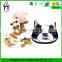 Animal shape 3D dog neoprene and plush cion purse pouch bag